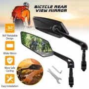 2X Bicycle Handlebar Wing Rear View Mirror Mobility Scooter Mountain Bike MTB