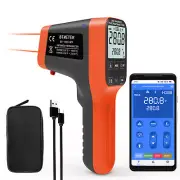 Digital Infrared Thermometer Gun 30:1 Dual Laser IR Temperature With Bluetooth