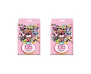 2x Avenir Scratch Kitty Bouquet Creative Art/Craft Kids/Toddler Activity Kit 5y+