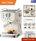 Espresso Coffee Machine 20 Bar Stainless Steel Espresso Maker with Milk Froth...