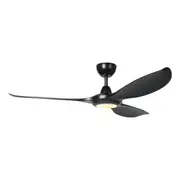 KURRAWA DC Ceiling Fan 60" Tuneable White LED Light Black - 20618802
