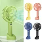 Portable Mini Hand-Held Small 3 Speed Cooler Cooling USB Rechargeable Desk Fan~