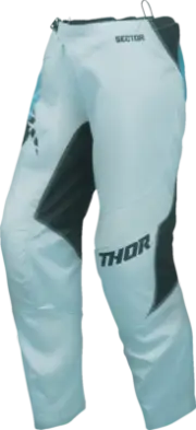 THOR 2902-0338 Women's Sector Split Pants - Black/Blue - 9/10