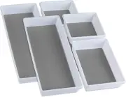 Drawer Organizers 3-Size | Kitchen, Desk, Junk Drawer Organization & Storage,
