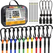 Heavy Duty Bungee Cords with Carabiner Hooks (26-Piece) – Assorted Bungie Cord S