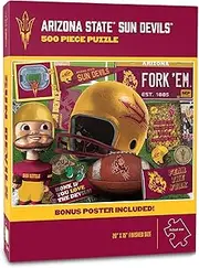 YouTheFan NCAA Arizona State Retro Series 500pc Puzzle 15" x 20"