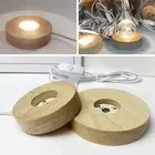 Light-emitting Base Crystal Base DIY Night Light Usb Interface Art Craft +