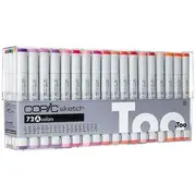 Copic Sketch Markers Assorted 72A Pack