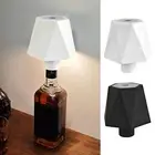 1x LED Rechargeable Table Lamp RGB Wireless Touch Bottle Lamp For Dining Bedroom