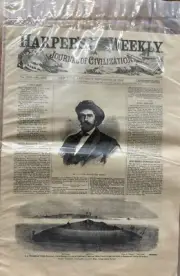 Harper’s Weekly Original Sealed In Protective Plastic September 24, 1864