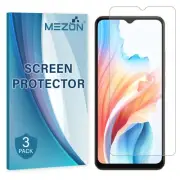 [3 Pack] OPPO A38 4G Premium Ultra Clear Screen Protector Film by MEZON