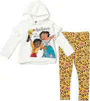 [Disney] charm mirabel girls fashion pullover fleece hoodie legging child to big kid