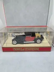 Matchbox Models of Yesteryear Y-24 1927 Bugatti T44 Black/Red New Vintage 1:38