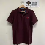 跩狗嚴選 極度乾燥 SUPERDRY POLO 衫 印度製 短袖 有機純棉 重磅 網眼 素色 小LOGO 暗紅 酒紅 素T