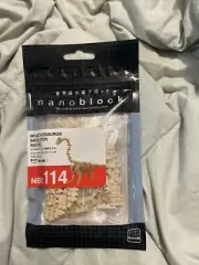 Nano-Block Brachiosaurus (Skeleton Model) Nbc_114 Acc628