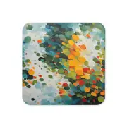 Cork-back coaster - Dance of colors