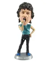 Mick Jagger Bobble Head Figure Collectible Doll English musician singer New !