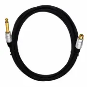 6.35mm 1/4 TS Mono Male to RCA Female for Speaker Mixer AUX- Adapter Cord