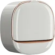 Adhesive Soap Holder with Drain Tray, Waterproof Shower Bar Soap Holder Tray, Keep Soap Bars Dry, Bathroom Stick on Soap Dish Wall Mounted, Kitchen Bath Hand Skin Soap Caddy Organizer