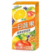 在飛比找momo購物網優惠-【波蜜】一日蔬果100%蘋果柳橙蔬果汁160mlx24入/箱