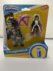 Fisher Price Imaginext DC Super Friends Batman and Huntress New in Package