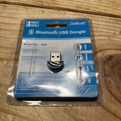 Daffodil Bluetooth USB Dongle 06m E