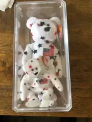 GLORY Beanie Baby + Teeny Beanie Numbered 405 Tush Tag + Many Tag Errors!