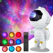 Star Projector Galaxy Night Light Astronaut Nebula Galaxy Space Projector Starry Nebula Gift for Kids Adults for Bedroom D