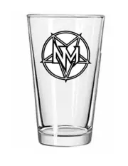 Nevermore - Rock and Roll - Heavy Metal -16 oz Pint Beer Seltzer Tea Glass 103