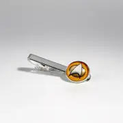 Star Trek Next Generation Yellow Badge Tie Bar