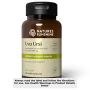 Nature's Sunshine Uva Ursi 400mg 100 Capsules