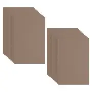 20 Pack EVA Foam Sheets, 12" x 8" 2mm Thick Foam Paper, Brown