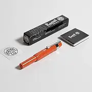Kaweco Sport Skyline Fountain Pen Fox, Fine Nib with Kaweco Sport Octagonal Clip Chrome