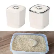 Grain Rice Storage Container Dispenser Bucket for Countertop Pantry Snacks