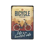 Nostalgic-Art Medium Sign Bicycle - Beautiful Ride