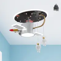 在飛比找momo購物網優惠-【必登堡】飛向太空站吊燈 B561981(吊燈/餐吊燈/現代