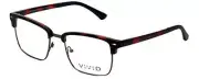 Calabria Vivid 239 Designer Reading Glasses in Tortoise-Black +0.75
