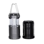 Camping LED Bright Hurricane Lantern Light Lamp Portable Collapsible Battery