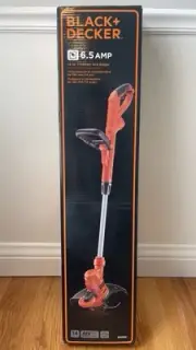 14 in. 6.5-Amp Corded Electric Straight Shaft Single Line 2-in-1 String Grass