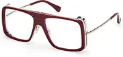 [MaxMara] MM5172-B 069 Women's Glasses Shiny Bordeaux 55/15/135, 069 Shiny Bordeaux, 55/15/135