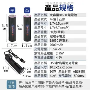 【經安全認證！環保愛地球】18650充電器 加購電池 電池盒 萬用充電器 電池充電器 萬能充電器 充電器