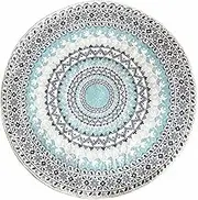 Round Rug, 32'' Area Rugs for Bedroom, Floor Carpets for Living Room, Round Area Rug, Round Carpet for Bedroom
