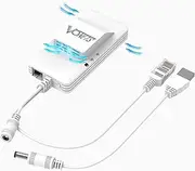 VONETS VAP11S-D232 Industrial 2.4G/5GHz WiFi to Ethernet Adapter Gigabit Wireless Bridge 100/1000Mbps LAN Port 2 Serial Ports 4 Built-in Powerful Antennas Ethernet WiFi Adapter
