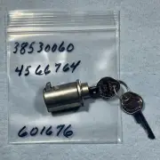 New 64-66 Corvette Glove Box Push Button/lock Assembly With Keys Fast Shipping!