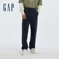 在飛比找蝦皮商城優惠-Gap 男裝 彈力直筒長褲-藏藍色(714169)