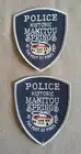 USA - 2 x Manitou Springs Police Patches - Colorado