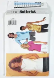 Butterick Sewing Pattern 3131 Top Tunic Shirt Misses Size 6-10