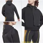 REEBOK THERMOWARM+GRAPHENE JACKET 女款 連帽外套 訓練 寬版 彈性 黑色 GT3191