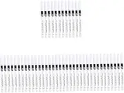 STAHAD Stay Eyeliner 48 Pcs Eyeliner Pencil Professional Colored Pencils Mechanical Color Set White Highlighter Pen Makeup for Women Brush Applicator Pen, 14.4x3.8cmx4pcs, 208.0 grams