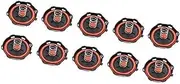 Szwaldaper Engine Valve Cover, for MINI, F54 F55 F56 F57 F60, 1/2/10Pcs Engine PCV Valve Cover 11127568579/7526665 Car Pcv Valve Cover(Black 10 Pcs)